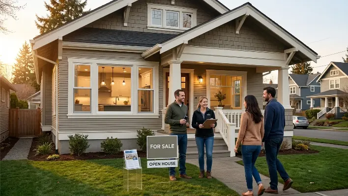  Is a Kitchen Remodel Worth It? ROI for Tacoma Homes — a tablet showing a kitchen remodel budget spreadsheet next to itemized quotes, a tape measure, and a local Tacoma neighborhood map highlighting the Stadium District.