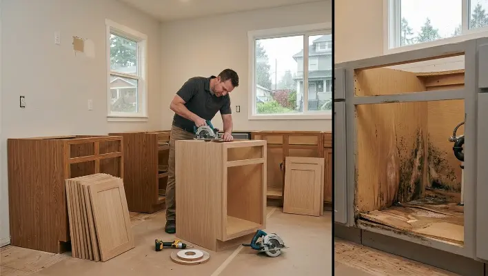 Cabinet Refacing vs. Full Replacement: Which Saves More Money? 4 Cabinet Refacing vs. Full Replacement