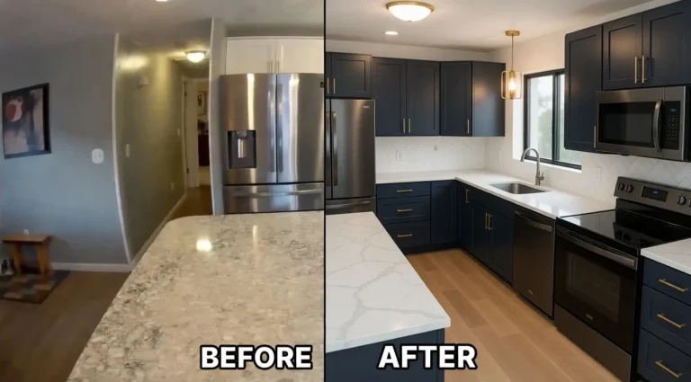 KITCHEN REMODELING TACOMA BEFORE AN DAFTER IMAGE