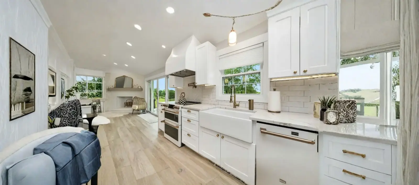 Home 5 A beautifully completed kitchen remodeling tacoma project featuring fresh cabinetry, modern lighting, and premium countertops.
