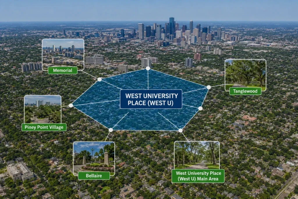 NEAR WEST UNIVERSITY PLACE – AREAS WE SERVE